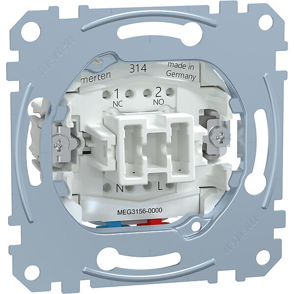 Merten Taster-Einsatz 1W 1-pol.10A 250V MEG3156-0000